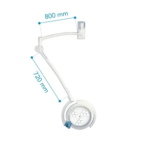 Bezcieniowa lampa operacyjna ścienna MimLed 600