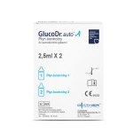 Płyny kontrolne GlucoDr. auto A, zestaw 2 szt. (poziom 1 i 2)
