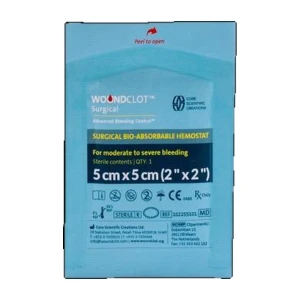 Gaza hemostatyczna WoundClot Surgical 5 x 5 cm