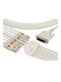 Kabel pacjenta do EKG 10-cio odprowadzeniowy 12 kanałowy