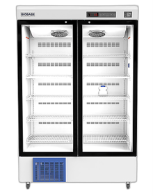 Lodówka laboratoryjna BIOBASE BPR-5V650 (656 l, 2–8°C, drzwi szklane)